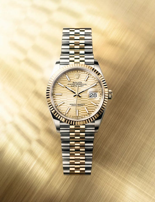 Rolex Datejust – Timeless Luxury in Gold & Black